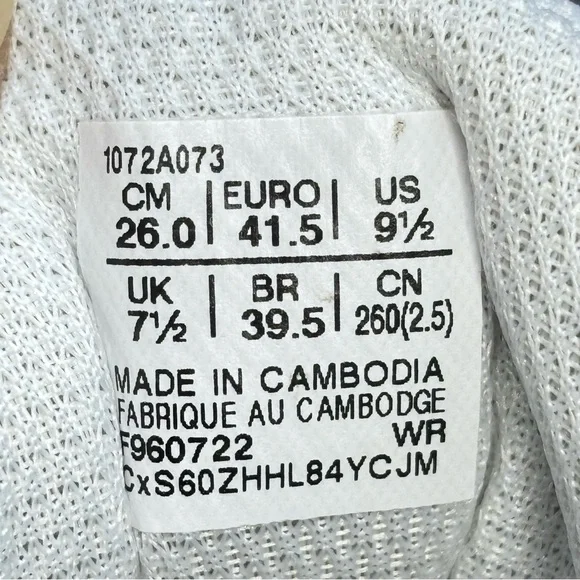 Asics Womens Gel Renma 1072A073 White Pickleball Running Shoes Sneakers Sz 9.5 - Picture 12 of 16